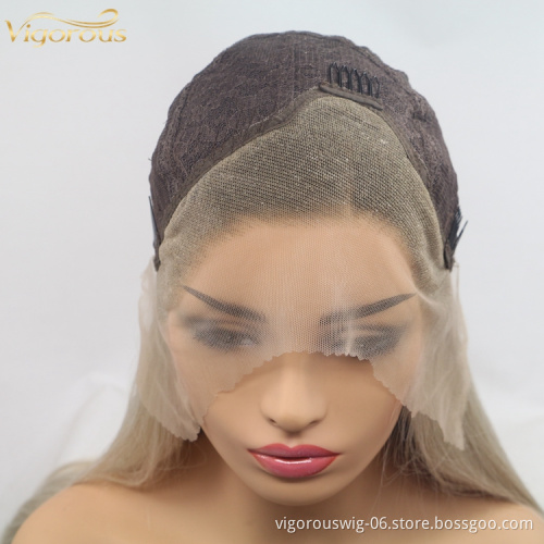 BlacK Ombre Brown Synthetic Box Braid Lace Front Wigs Women Cornrow Braids Hair Heat Resistant Synthetic Full Machine Made Wig